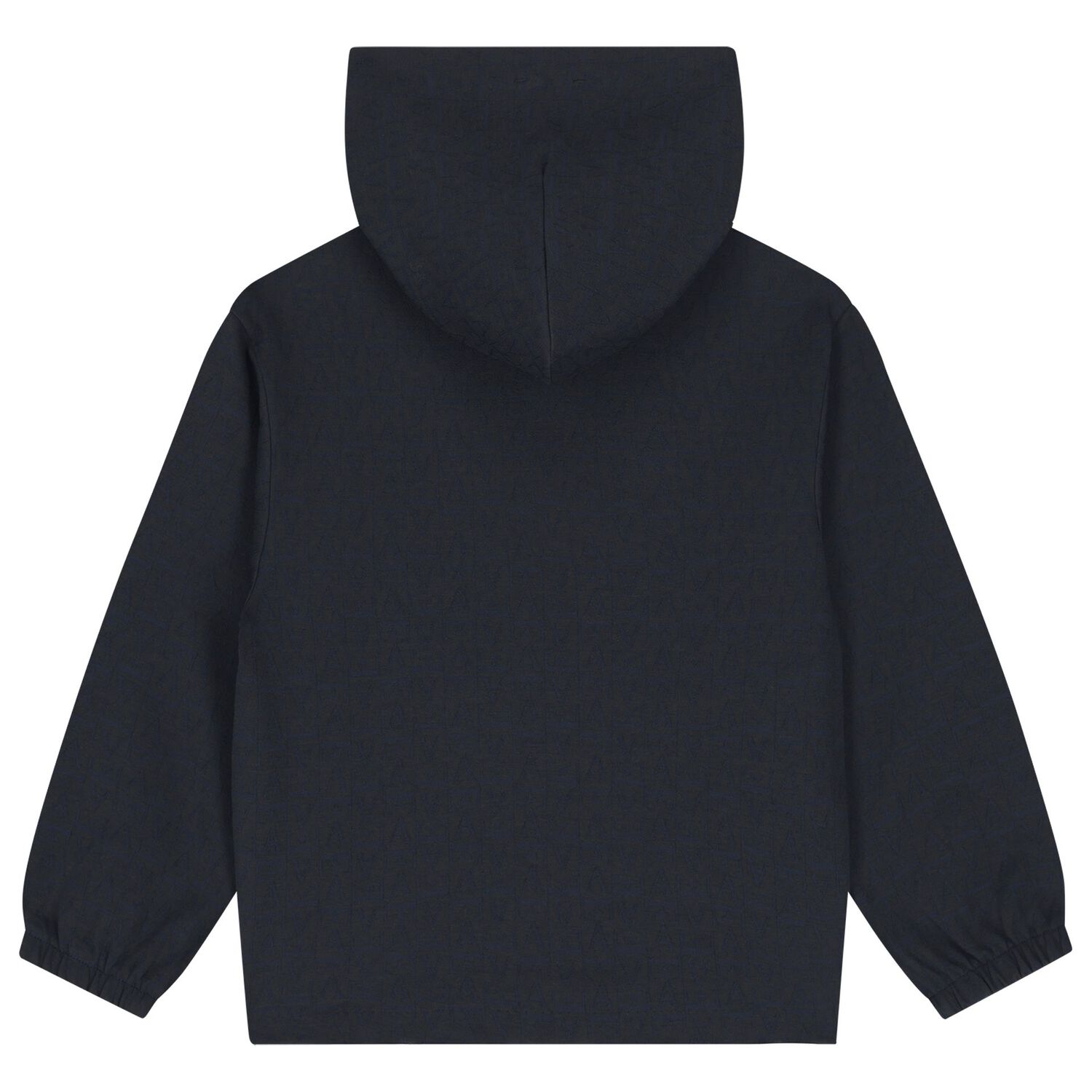 Boys Navy Blue Jacquard Logo Tracksuit, 1, hi-res