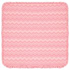 Baby Girls Pink Poudra Zig Zag Blanket, 1, hi-res