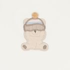 Baby Boys Beige & Ivory Teddy Bear Tracksuit ( 3 Piece ), 1, hi-res
