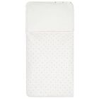 مدس بنات بفيونكه باللون الوردي والأبيض, 1, hi-res