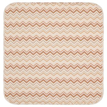 Multi-Coloured Zig Zag Baby Blanket