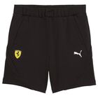 Boys Black Logo Shorts, 1, hi-res