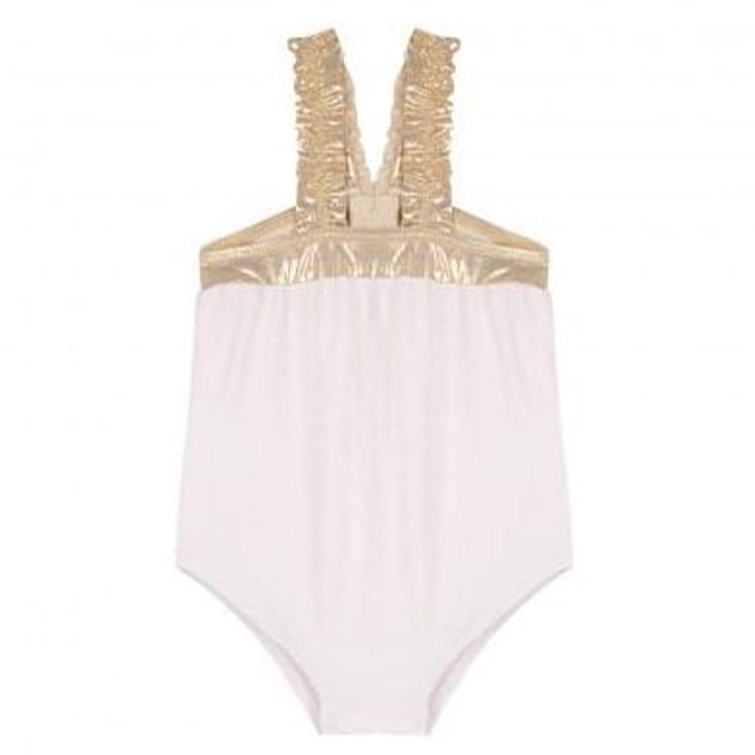 Girls Pink & Gold Swimsuit, 1, hi-res image number null