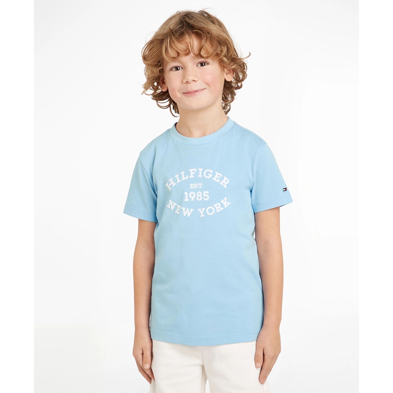 Boys Blue Logo T-Shirt, 1, hi-res image number null