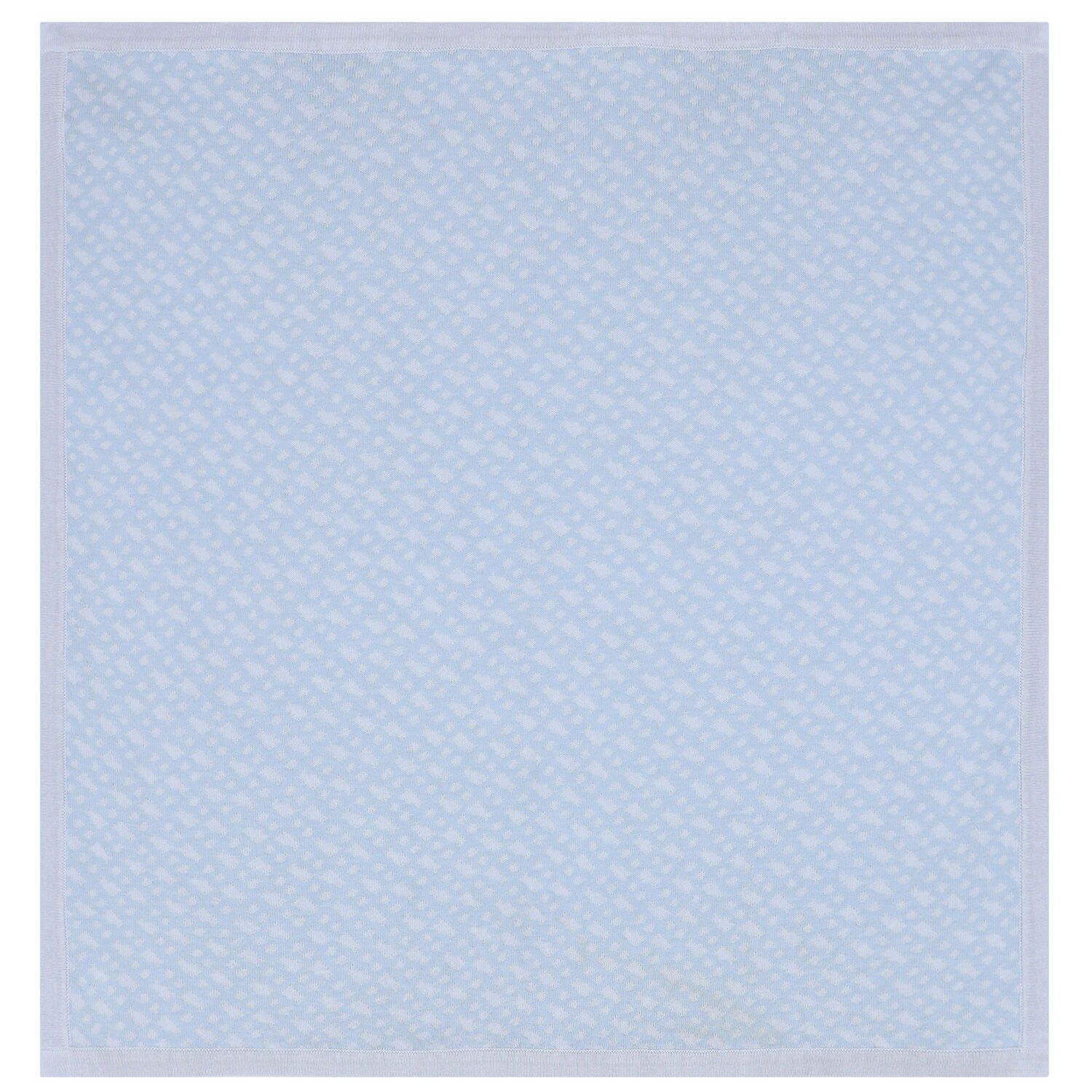 بطانية أولاد بالشعار محبوكة باللون الازرق, 2, hi-res