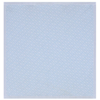 Baby Boys Blue Logo Knitted Blanket