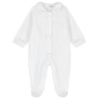 White Pom Pom Babygrow Gift Set, 2, hi-res