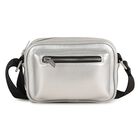 Girls Silver Logo Bag, 1, hi-res