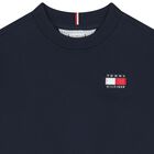 Boys Navy Blue Logo Tracksuit, 1, hi-res