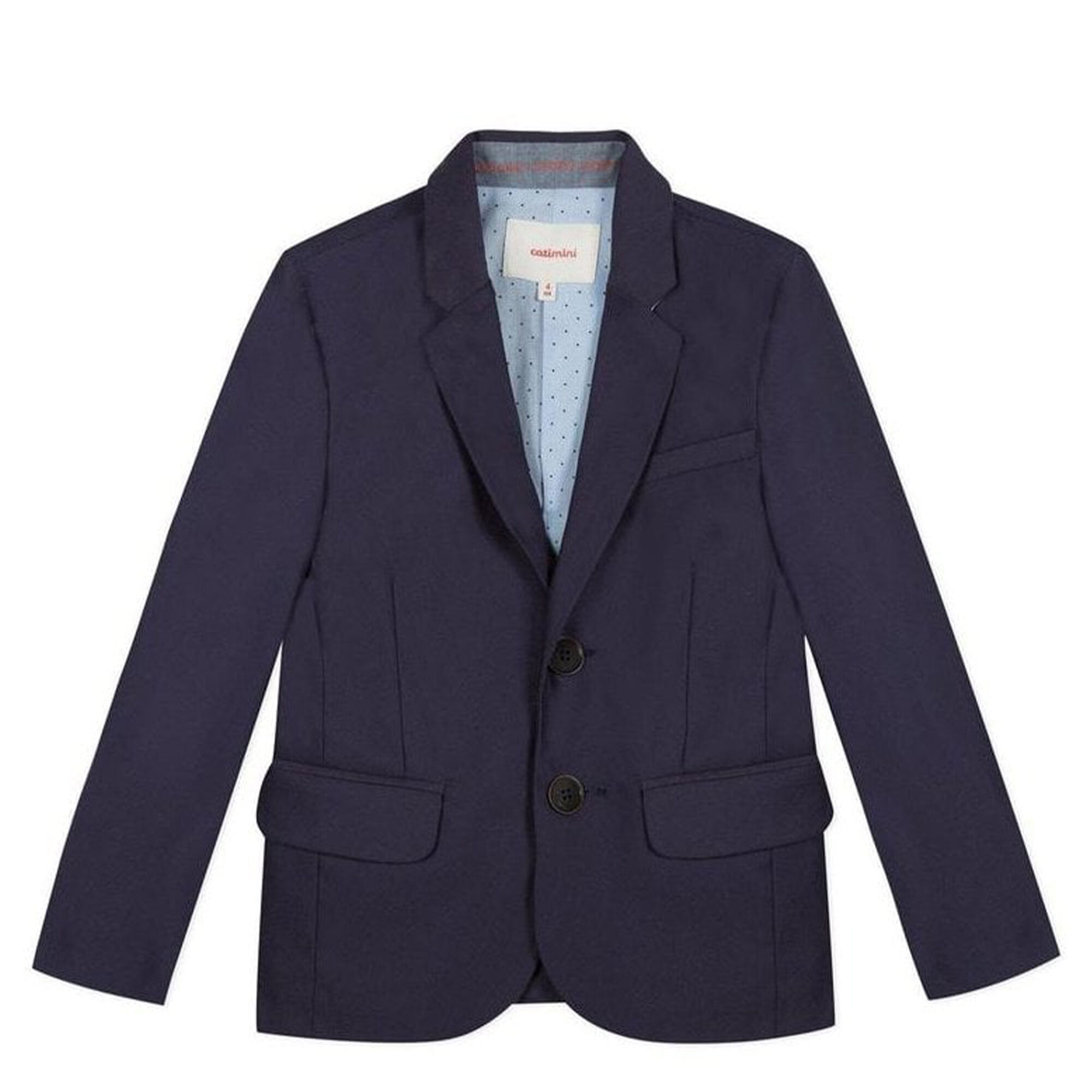 Boys navy blue coat top