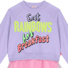 فستان تول باللون البنفسجي والوردي, 1, hi-res