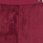 Girls Burgundy Velvet Leggings, 2, hi-res