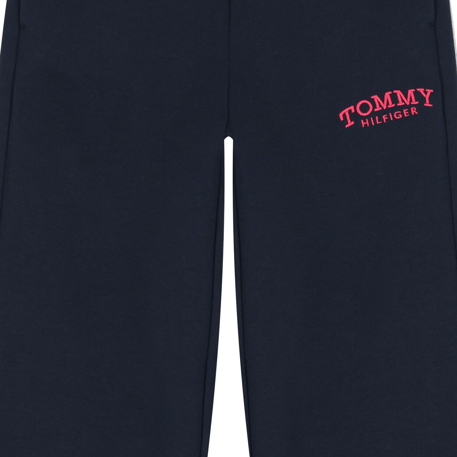 Girls Navy Blue Logo Joggers, 1, hi-res