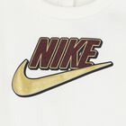 Younger Boys Ivory & Burgundy Logo Tracksuit, 2, hi-res