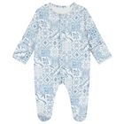 Baby Boys Blue & White Babygrow Gift Set, 1, hi-res