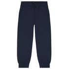 Boys Navy Blue & Grey Tracksuit ( 3 Piece ), 2, hi-res