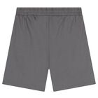 Boys Blue & Grey Logo Shorts Set, 2, hi-res