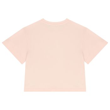 Girls Pink Logo T-Shirt
