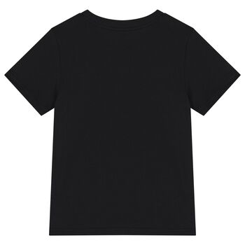 Boys Black Logo T-Shirt