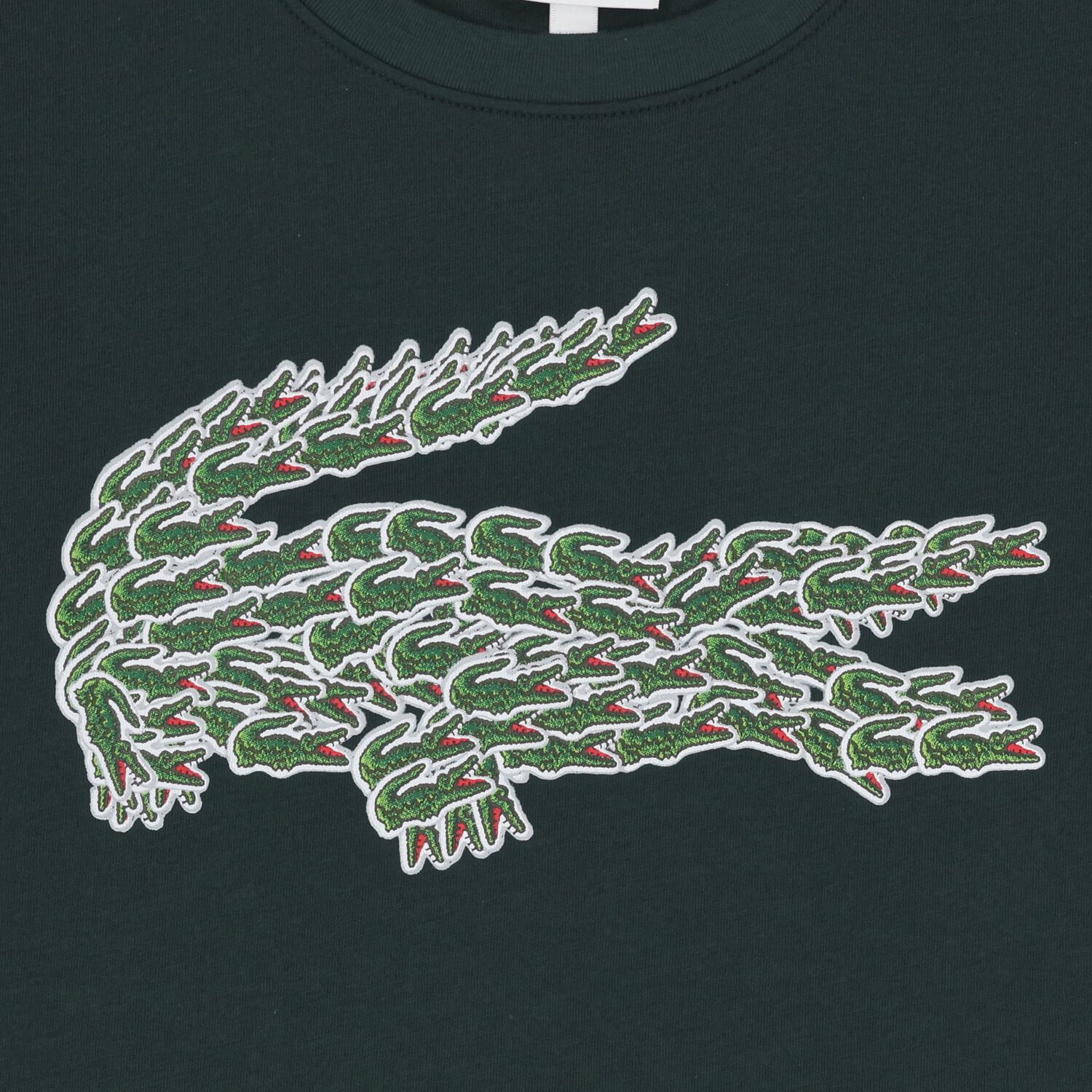 تيشيرت اولاد بالشعار باللون الاخضر, 3, hi-res