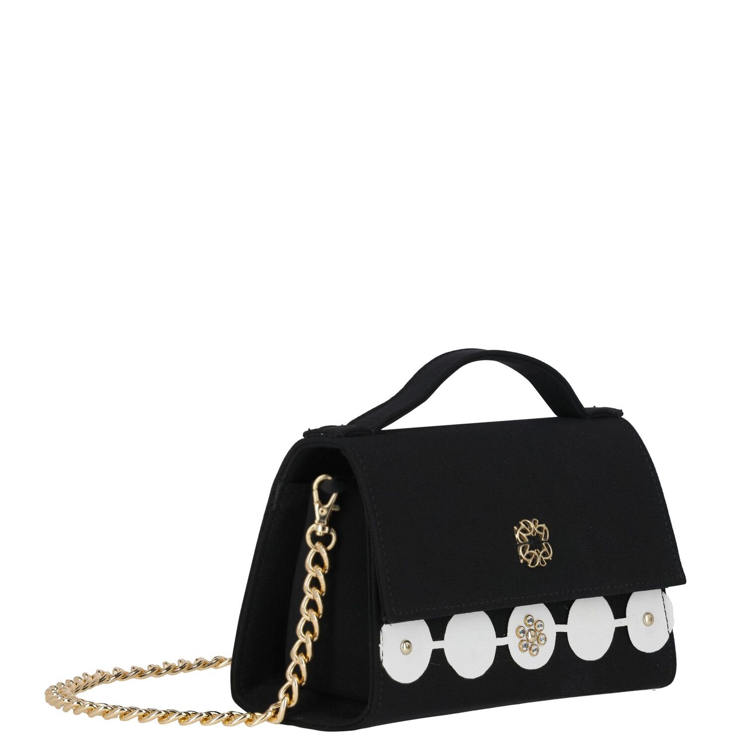Girls Black Handbag, 1, hi-res image number null