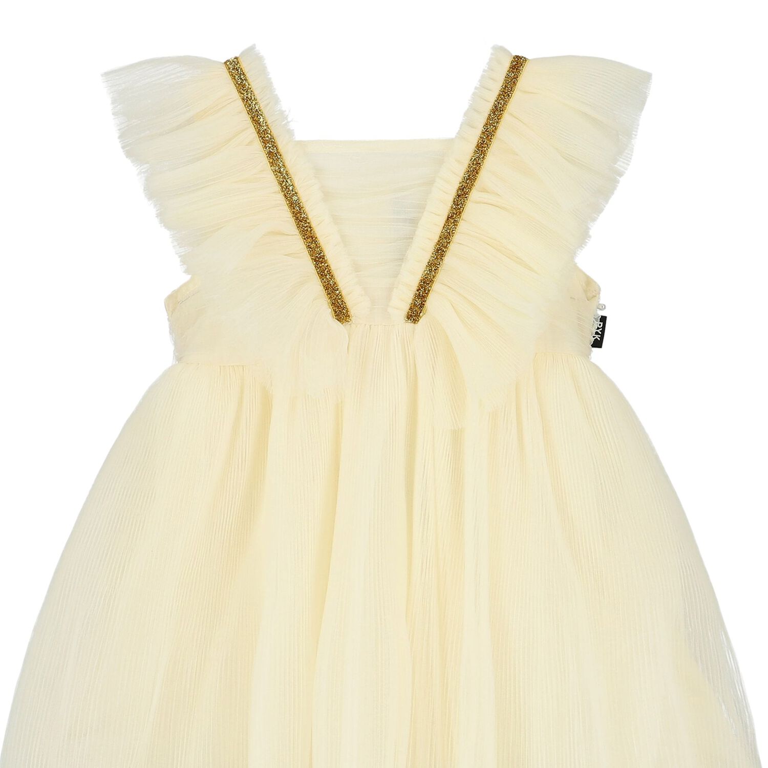 Girls Ivory Tulle Dress, 1, hi-res image number null