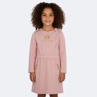 Girls Pink & Gold Logo Dress, 2, hi-res