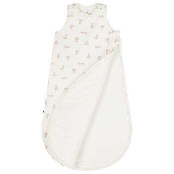 Ivory & Beige Teddy Bear Baby Sleeping Bag