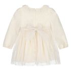 Younger Girls Ivory Tulle Dress, 2, hi-res