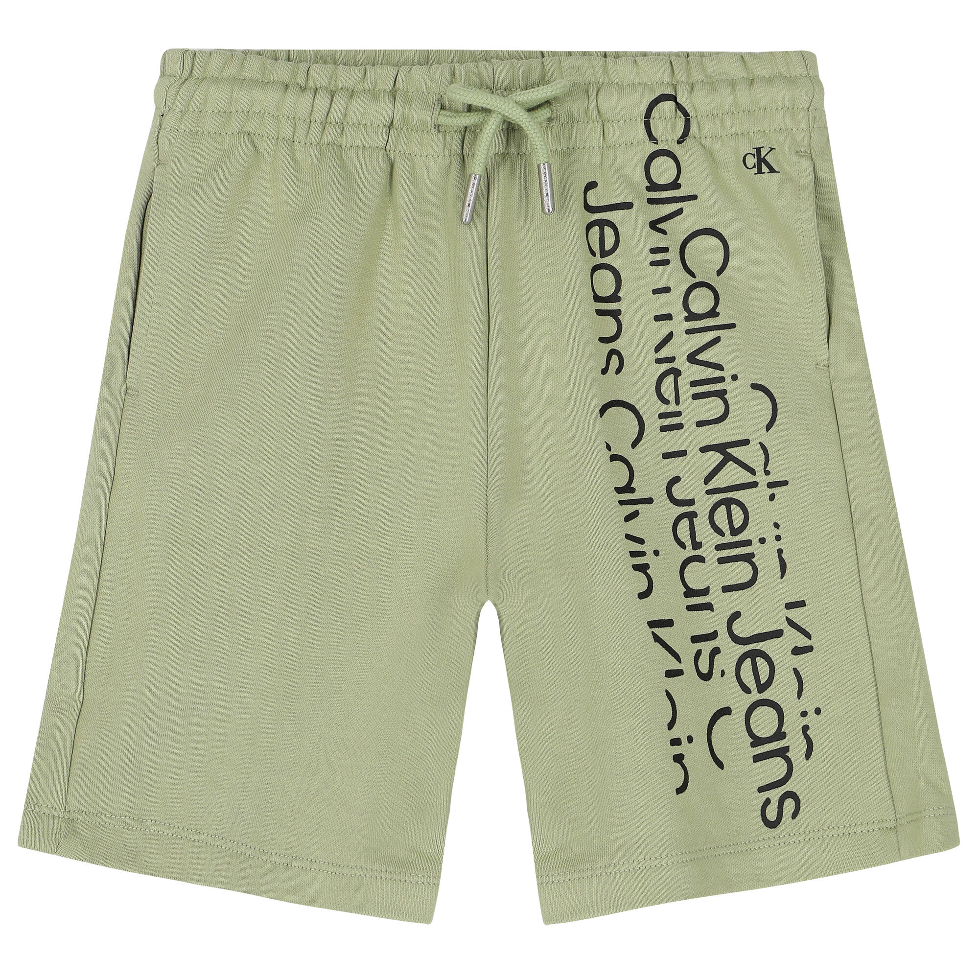 Calvin Klein Boys Green Logo Short Junior Couture USA