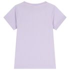 طقم شورت للبنات عليه صورة هيلو كيتي باللون البنفسجي, 1, hi-res