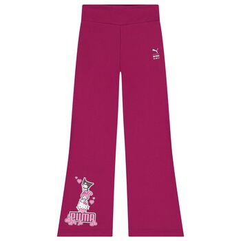 Girls Pink Hello Kitty Leggings