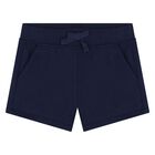 Baby Boys Red & Navy Blue Shorts Set, 1, hi-res