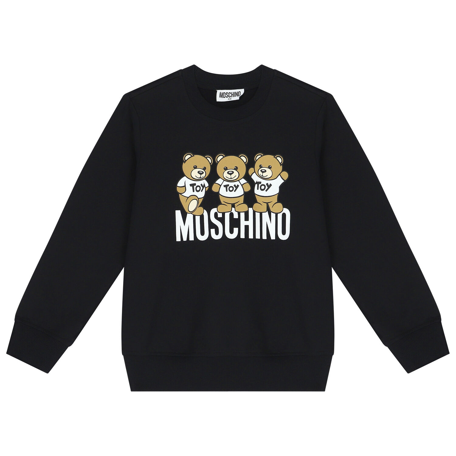 بدلة رياضية بشعار تيدى باللون الاسود, 1, hi-res