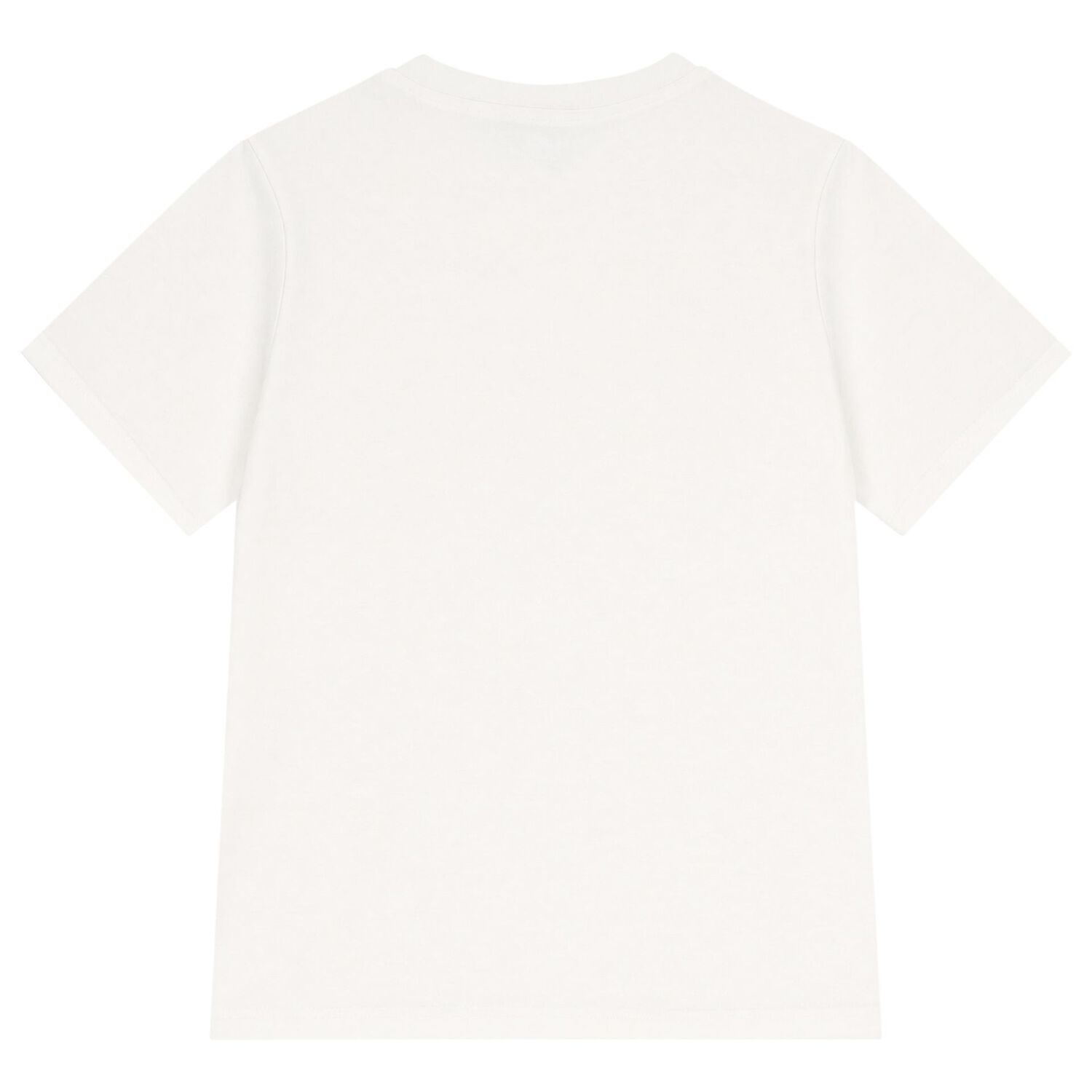 Boys White Logo T-Shirt, 1, hi-res