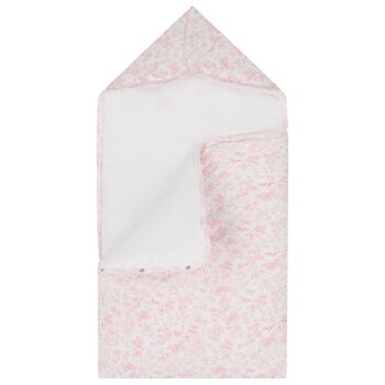 Baby Girls White & Pink Floral Nest
