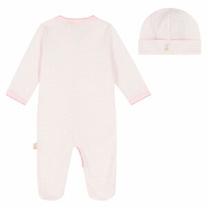 Baby Girls Pink Babygrow & Hat Set