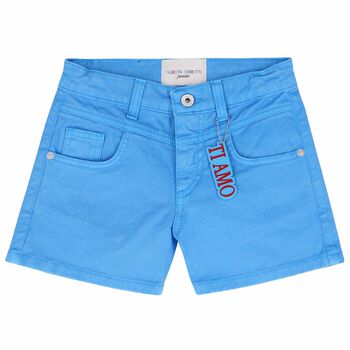 Girls Blue Shorts