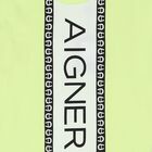 تيشيرت أولاد بالشعار باللون الأخضر, 1, hi-res