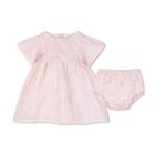 Younger Girls Pink Tiger Dress Set, 1, hi-res