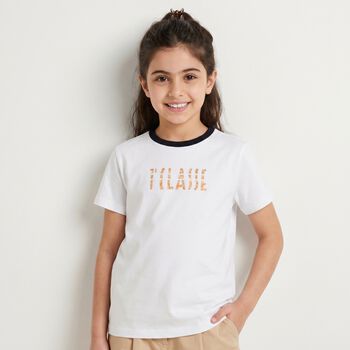 Boys White Logo T-Shirt