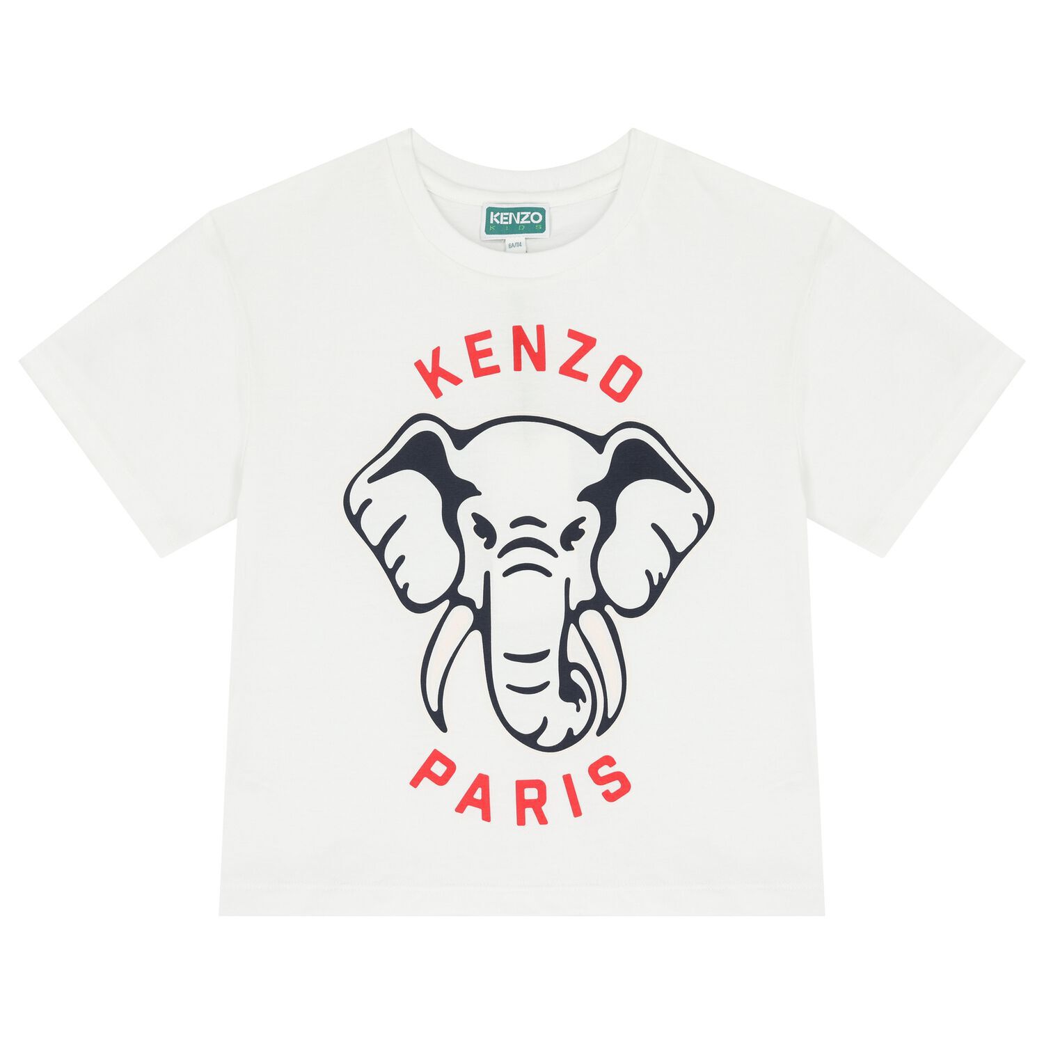 Boys White Elephant Logo T-Shirt, 1, hi-res image number null