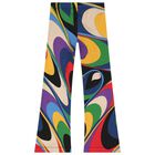 Girls Black, Green, Red & Purple Onde Leggings, 1, hi-res