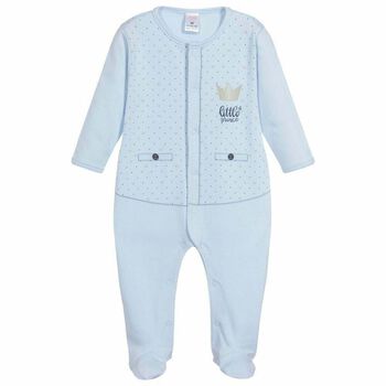 Boys Blue Babygrow