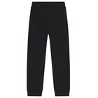 Boys Black Logo Joggers, 1, hi-res