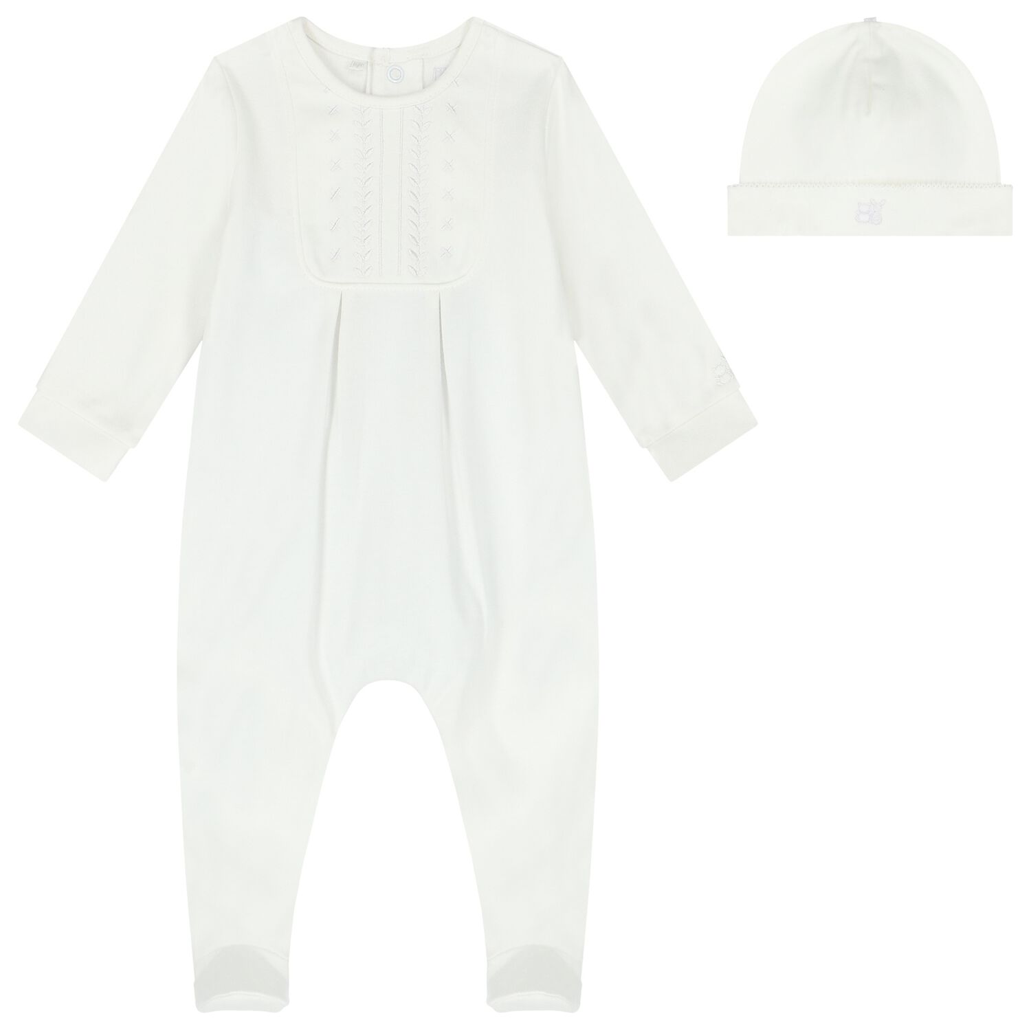 Baby White Babygrow Set, 1, hi-res image number null