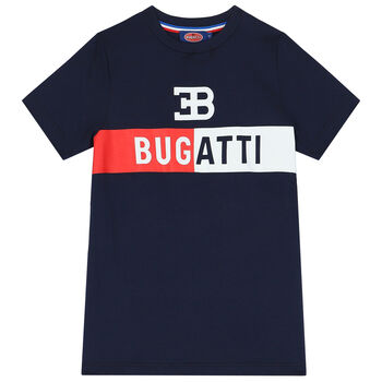 Boys Navy Logo T-Shirt