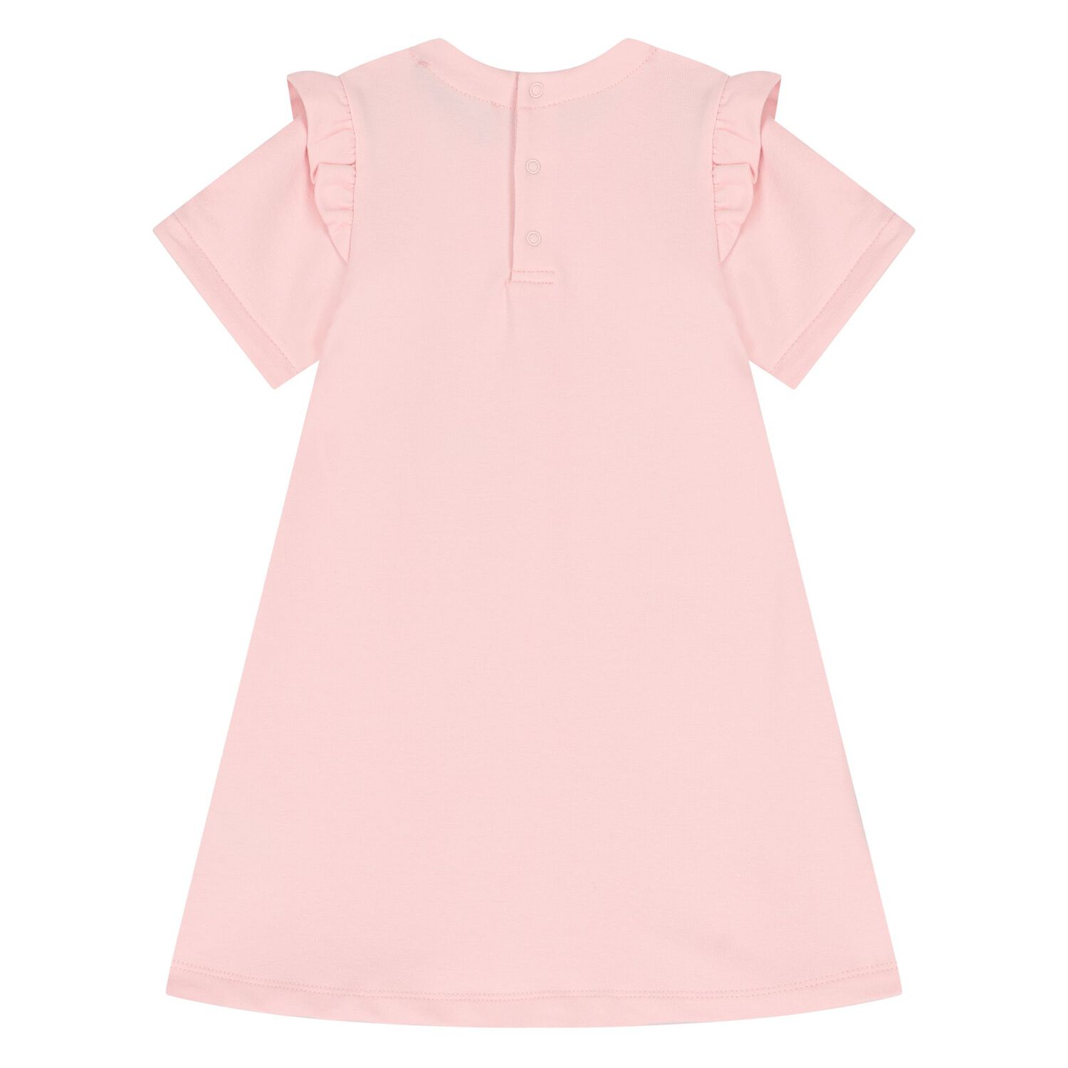 Younger Girls Pink Logo Bag Dress, 3, hi-res image number null