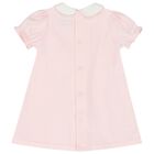 Baby Girls Pink Bow Dress Set, 2, hi-res