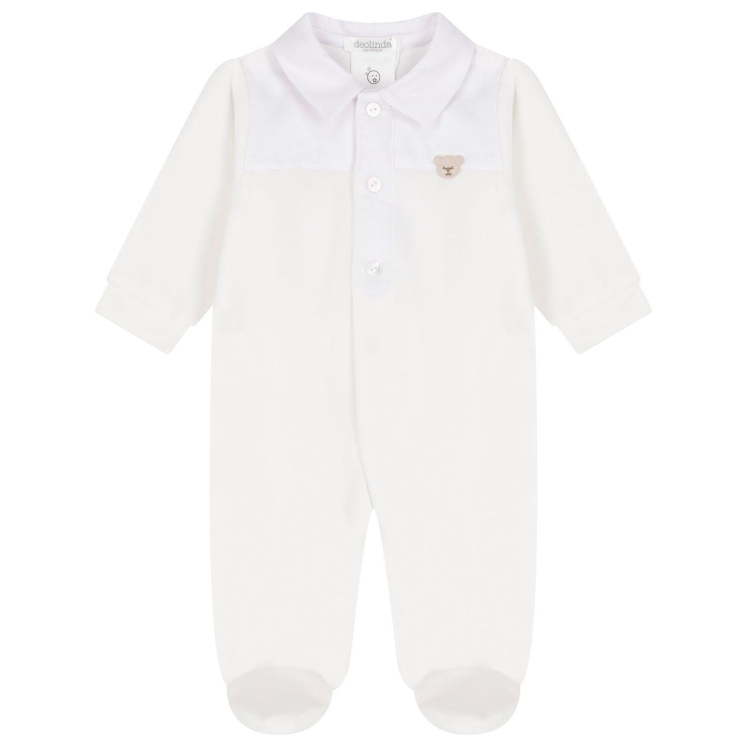 Baby Boys White Babygrow Gift Set, 2, hi-res